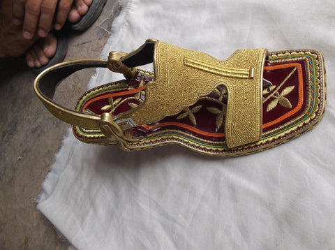 Handmade Zari Shoes